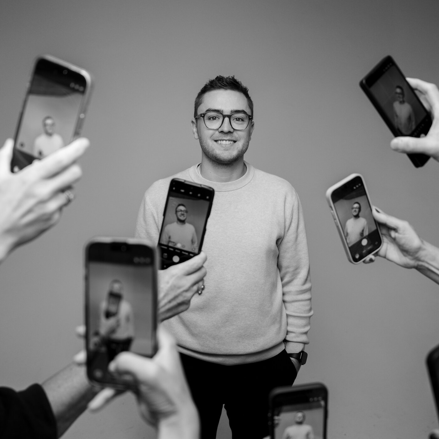 Portrait de Mathieu, photographe et vidéaste